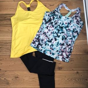 Old Navy Workout crops and tanks